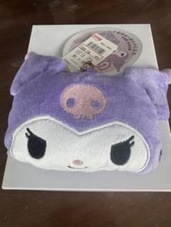 Sanrio Kuromi 마스코트와 파우치 중 보라색