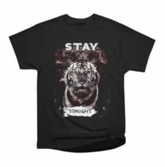 トラプリント Tシャツ 黒のサムネイル