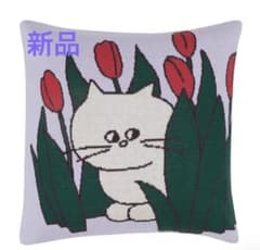 新品：PUPPEN（プッペン） クッション カバー45角のぞきネコ】 - メルカリ