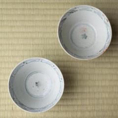 くらわんか 青磁染付碗 二客 江戸中期 古伊万里 波佐見焼 - メルカリ