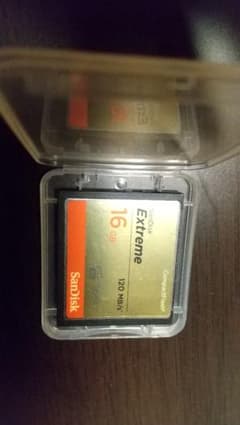 San Disk コンパクト フラッシュ 16GB Extremeのサムネイル