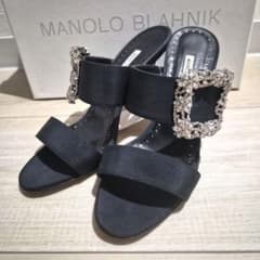 joker☆新古品☆Manolo Blahnik☆マノロブラニク☆ミュール joker様専用☆新古品☆Manolo Blahnik☆マノロブラニク☆ミュール