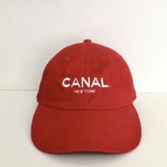 CANAL NEW YORK キャップ 赤のサムネイル