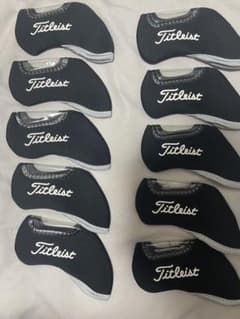 ★ TITLEIST タイトリストアイアンカバー BLACK★。のサムネイル