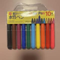 水性ペン Color Pen 10色 - メルカリ