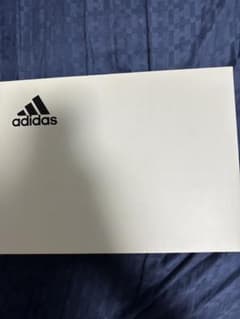 adidas フェイスタオル 青 ストライプのサムネイル