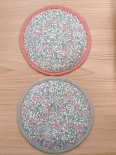 コースター　ハンドメイド　2点セットのサムネイル