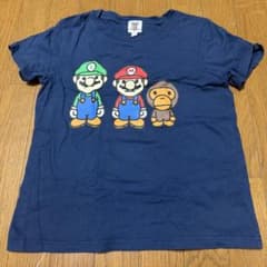 【つーじー様専用】マリオ ルイージ プリント Tシャツ 140cmのサムネイル