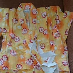 専用。浴衣１００～１１０  ３～４歳  帯おまけのサムネイル
