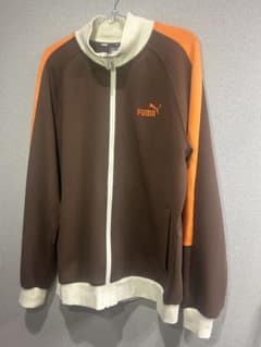 PUMA プーマ トラックジャケット ブラウン オレンジのサムネイル