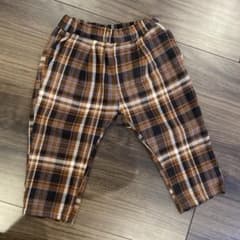 しまむら チェック柄パンツ 90のサムネイル