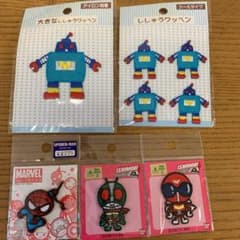 新品未使用⭐︎ワッペン6種類のサムネイル