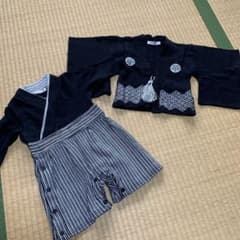 新生児　袴　ロンパース　男の子のサムネイル