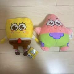 スポンジボブデフォルメ ぬいぐるみ セットスポンジボブ＆パトリック