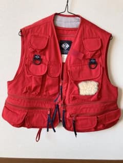 USED】columbia コロンビア フィッシング ベスト ヴィンテージ - メルカリ
