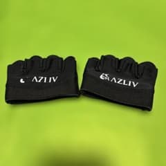AZLIV パワーグリップ トレーニンググローブ ブラック Mのサムネイル