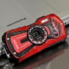 リコーRICOH WG-30 レッド　動作確認済のサムネイル