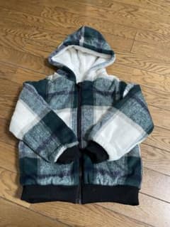 新品 キッズ ボアジャケット 110cmのサムネイル