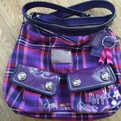 COACH バック 紫 可愛いのサムネイル