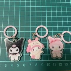 サンリオ アクリルめじるしチャーム 3点セットのサムネイル