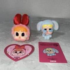 POPMART Crybaby 파워 퍼프 걸스 블러섬 버블스