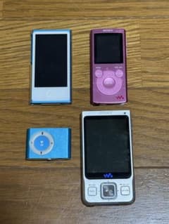 iPod 4色セット デジタルオーディオプレーヤー8Gbジャンク品 デジタルオーディオプレーヤー 4点セット 本体(ジャンク) - メルカリ