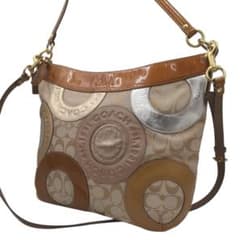 coach patchwork signature 2way - メルカリ