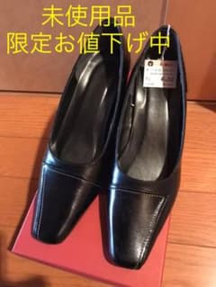 パンプス 黒 革靴 ビジネスシューズ リクルートシューズ フォーマルシューズのサムネイル
