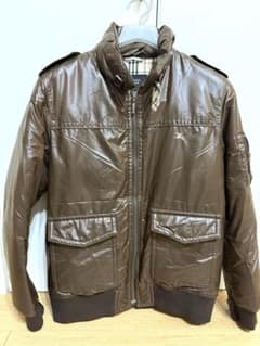 BURBERRY BLACK LABEL ブラウン ダウンジャケット Lサイズのサムネイル