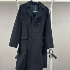 黒のダブルブレストトレンチコートのサムネイル