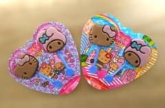 후지야 헬로 키티 & 마이멜로디 초콜릿 2개 세트