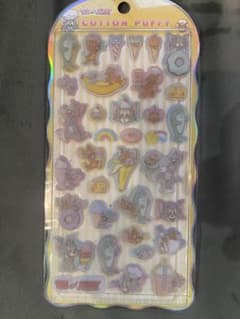 トムとジェリー COTTON PUFFY シールのサムネイル