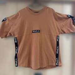 RVCA Tシャツ　ロゴ入り オレンジのサムネイル