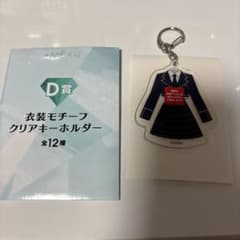 ノイミーくじ D賞 衣装モチーフクリアキーホルダー 川中子奈月心