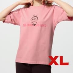 UNIQLO POPMART UT ラブブ XLサイズ ユニクロ ピンク - メルカリ