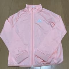 adidas キッズ ジャージ ピンク 150cmのサムネイル