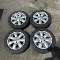 ダイハツ　ラパン　純正ホイールタイヤ　4本155/65R14 タイヤ製年2025 ダイハツ ラパン 純正ホイールタイヤ 4本155/65R14 タイヤ製年2025