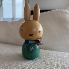 希少　卯三郎　KLM ミッフィー こけし 木彫り 人形 希少 卯三郎 KLM ミッフィー こけし 木彫り 人形 - メルカリ