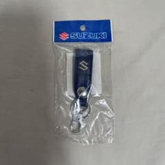 スズキ キーホルダー ネイビー レザーのサムネイル