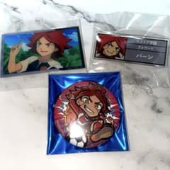 イナズマイレブン 南雲晴矢 バーン アクリルネームプレート 缶バッジ