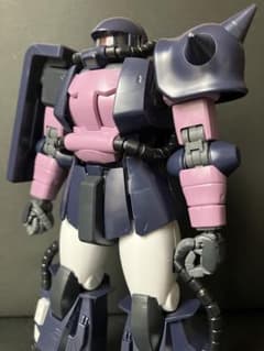 MG 1/100 MS-06R 黒い三連星ザク Ver.2.0 組立済 ジャンク - メルカリ