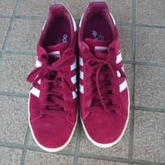 adidas CAMPUS スニーカー 25cm 赤のサムネイル