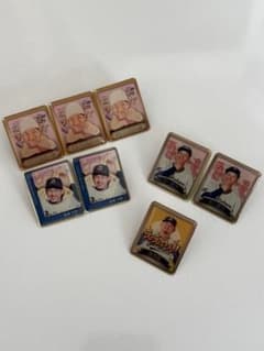 オリックスバファローズ 選手ピンバッジ8個セットのサムネイル