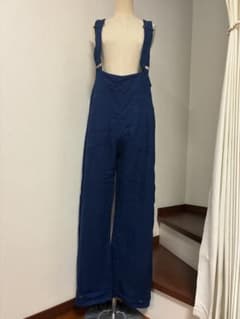 ハンドメイド】刺子織 3wayサロペット オールインワン オーバーオール 