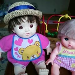 メルちゃんの麦わら帽子のサムネイル