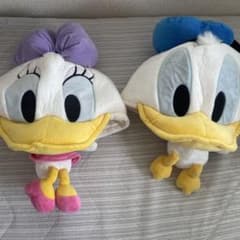 ドナルドダック・デイジーダック ぬいぐるみ帽子のサムネイル