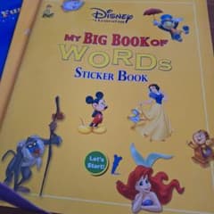 미사용품 Disney Learning MY BIG BOOK OF WORDS