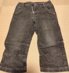 SSZ TOY ダークグレー 七分丈 デニムパンツ 150サイズのサムネイル