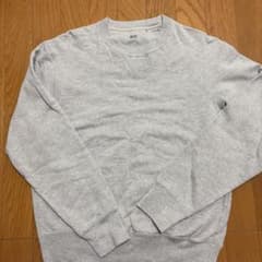 UNIQLO グレー トレーナー Sサイズのサムネイル