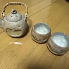 ポテトくん　急須　湯呑　3点セット　加藤工芸　レトロ ポテトくん 急須 湯呑 3点セット 加藤工芸 レトロ